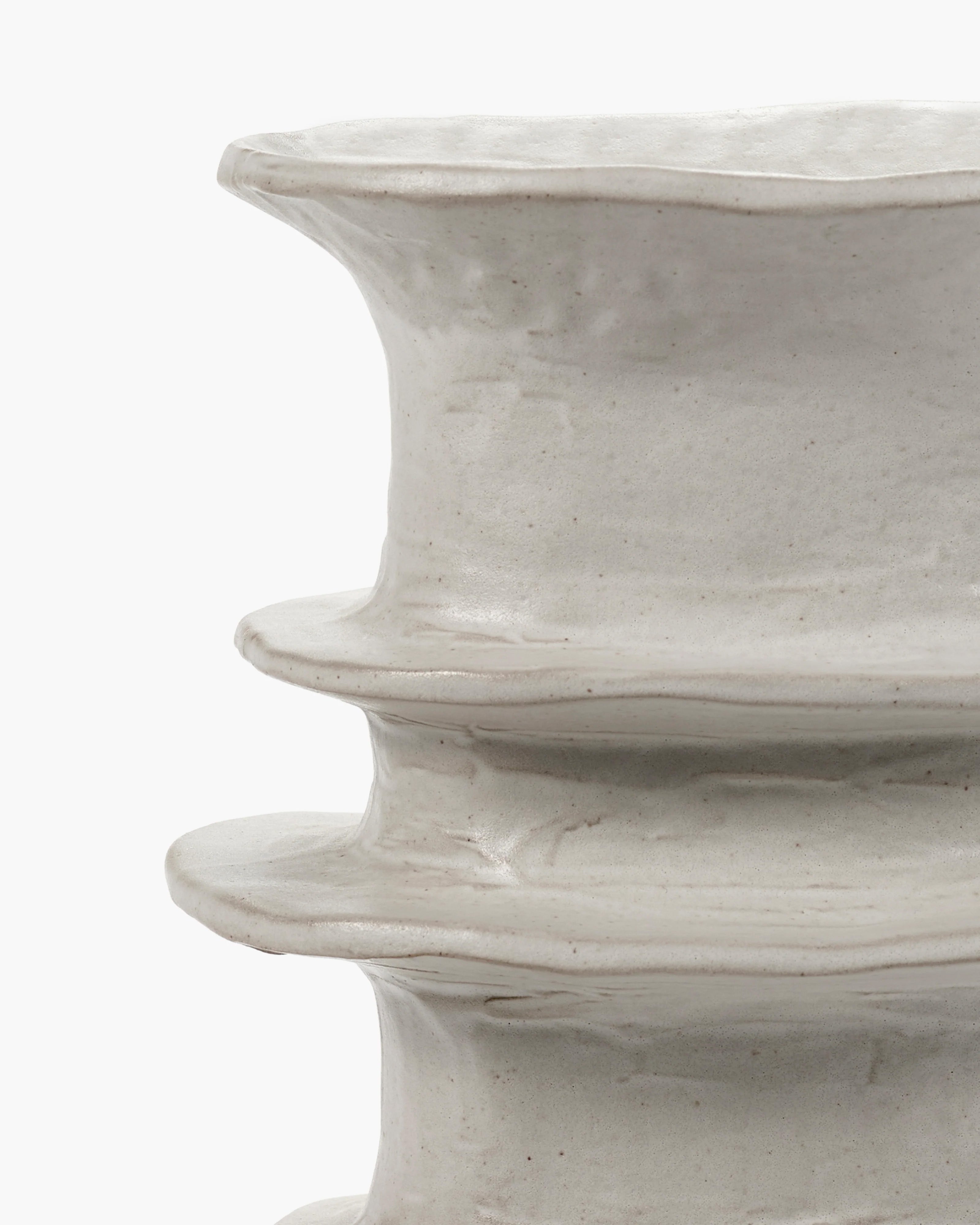 אגרטל Billy Vase 04 White (Large)