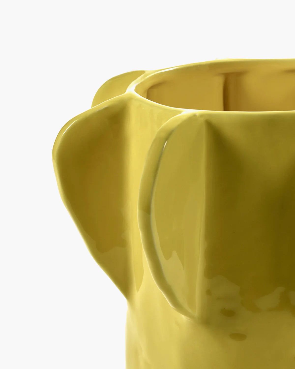 אגרטל Flower Pot Molly 01 Yellow (Small)