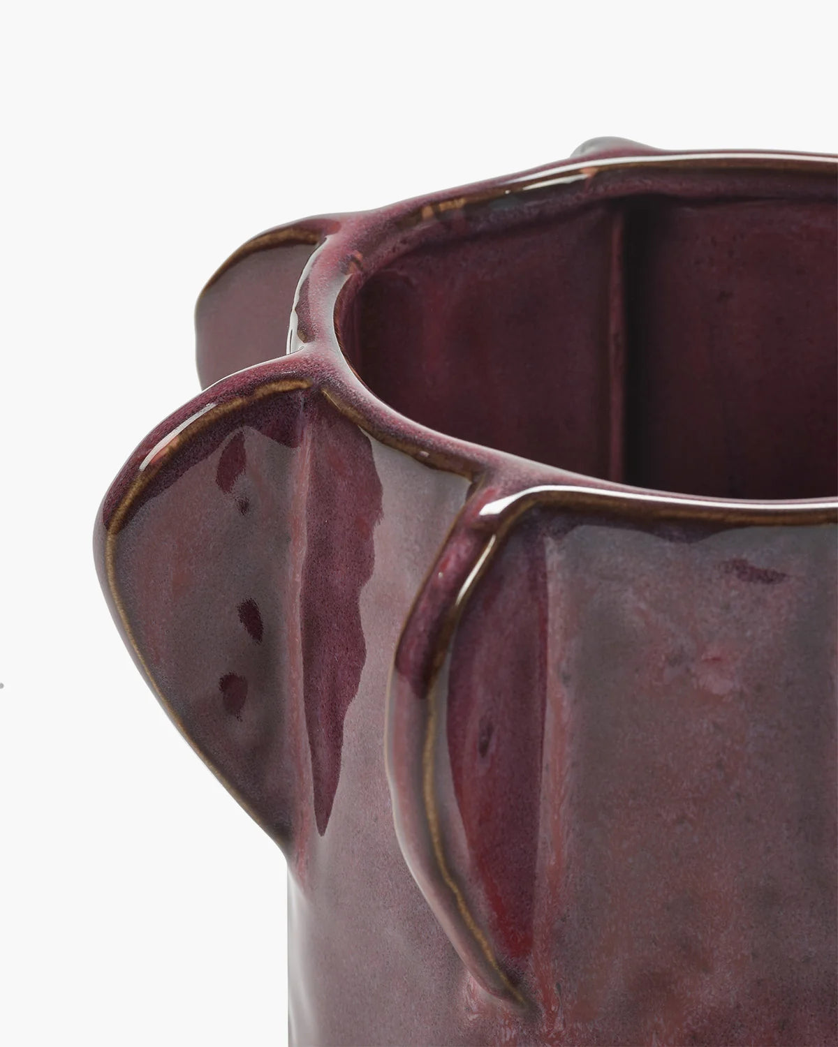 אגרטל Flower Pot Molly 02 Aubergine (Small)