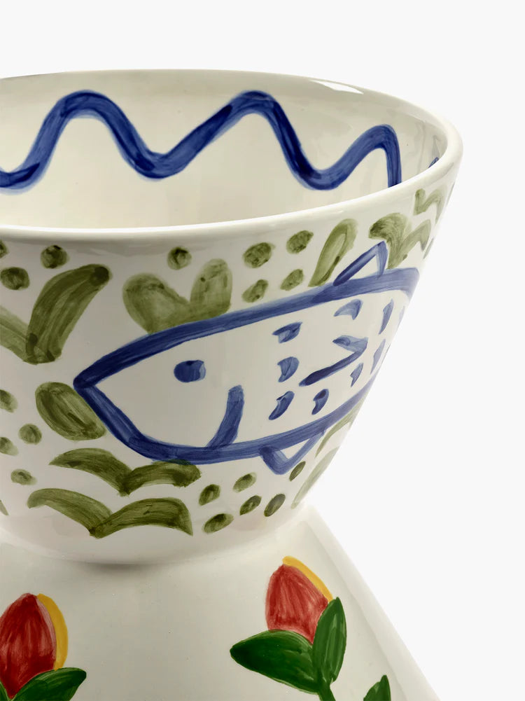 אגרטל צבעוני Vase Aguaje Mix Santiago De Borja