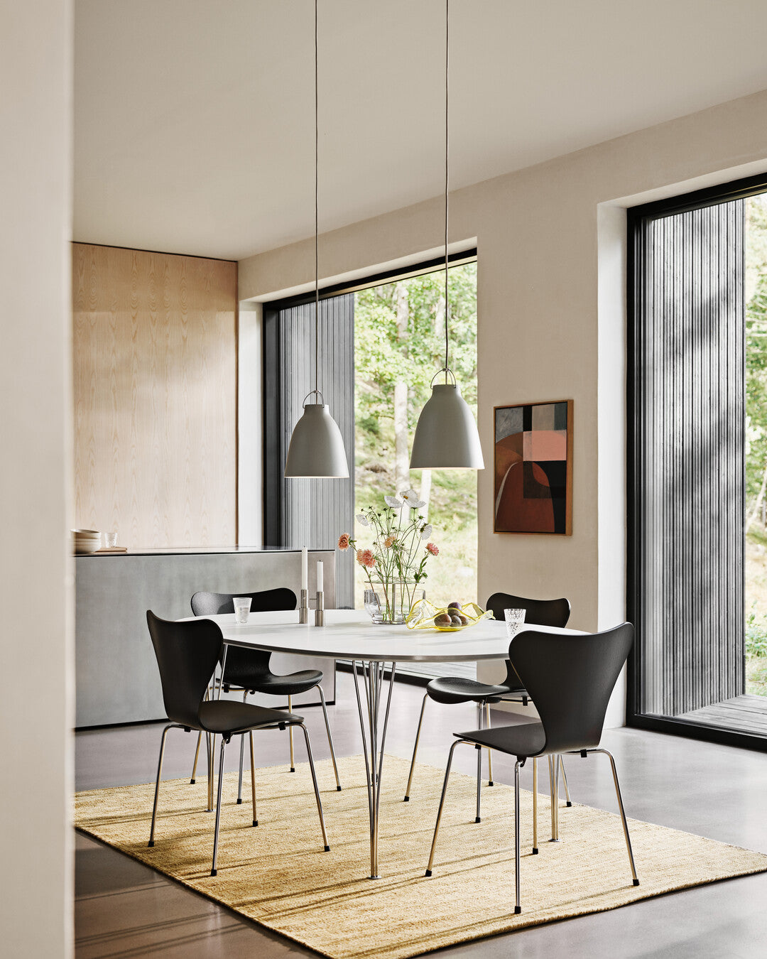 אגרטל Ikebana Vase STEEL גדול