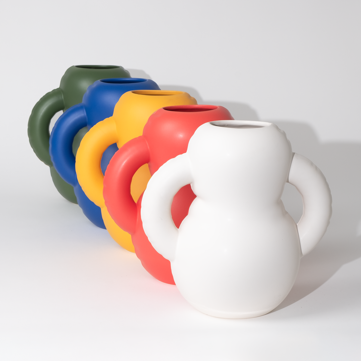 אגרטל Vase Oscar Matte White
