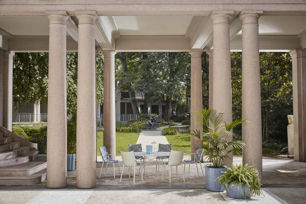 כיסא H.H.H. Graphic Impression Philippe Starck Bordeaux Lacquer