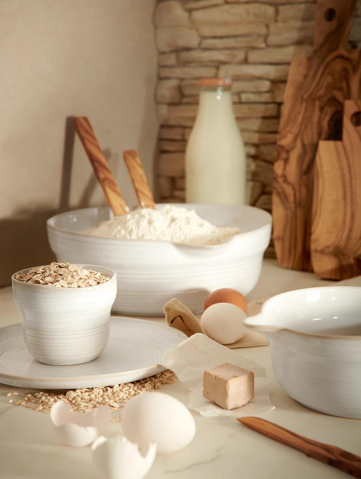 קערה עם פיה Manuale Bowl With Spout White