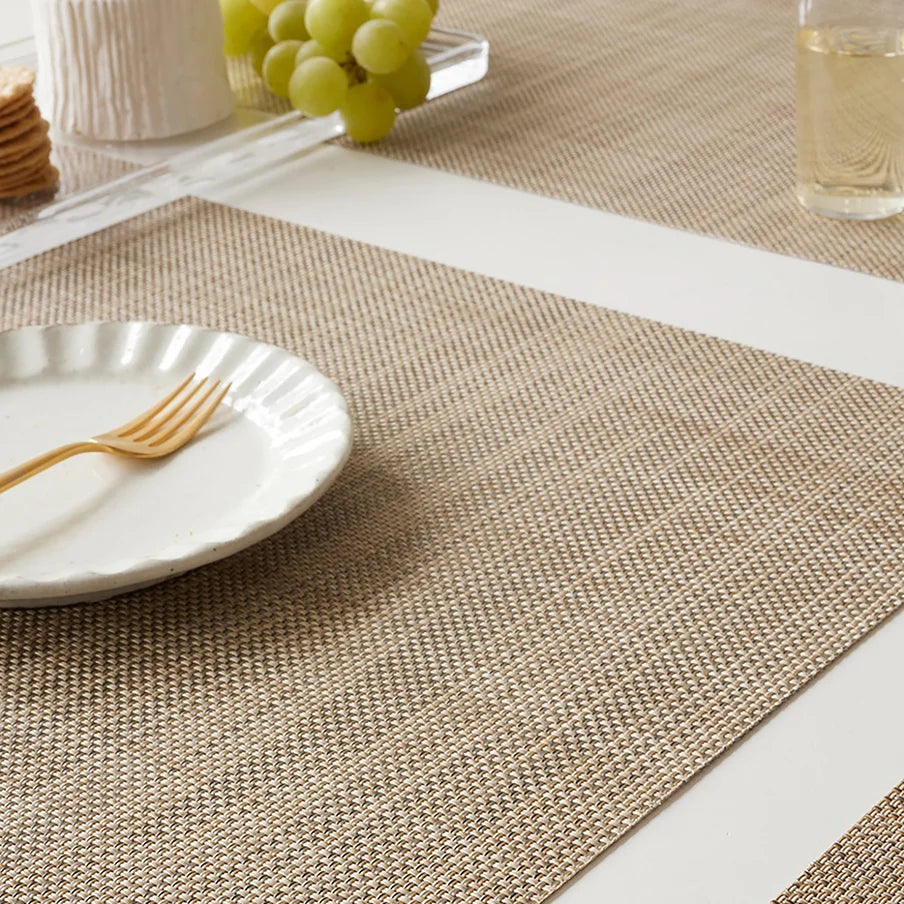 פלייסמט Mini Basketweave Placemat Linen
