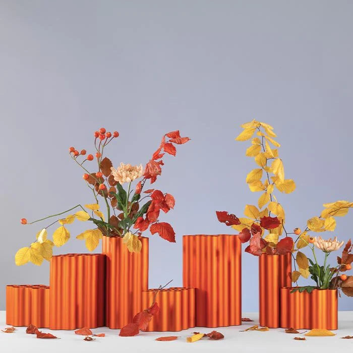 אגרטל Nuage Vase Brunt Orange (Large)