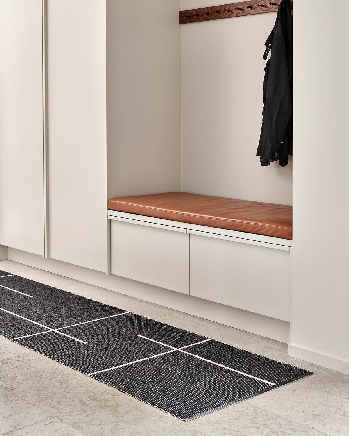 שטיח דו צדדי Fred Rug Black (Medium)