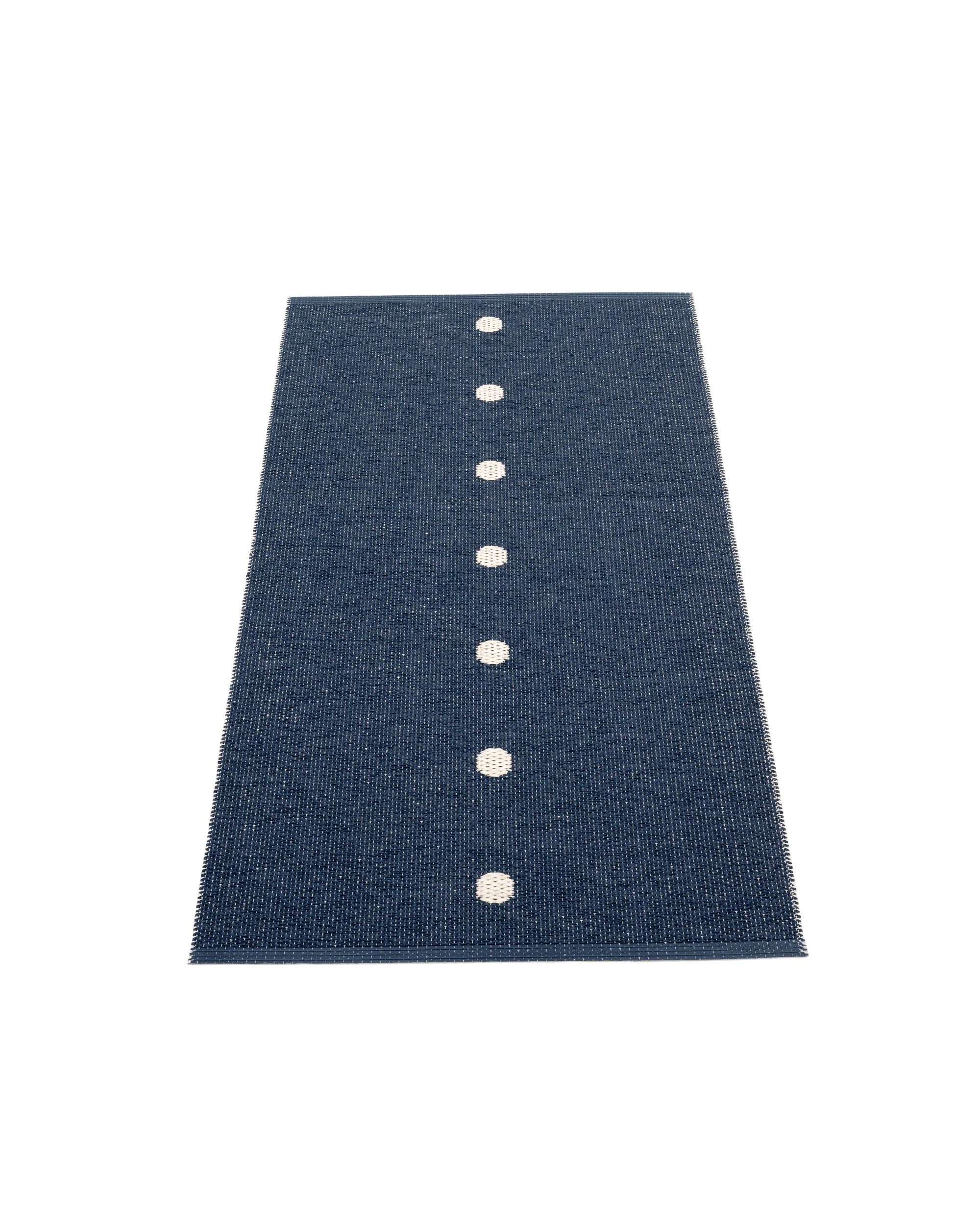 שטיח דו צדדי Peg Rug Dark Blue/Vanilla (Medium)
