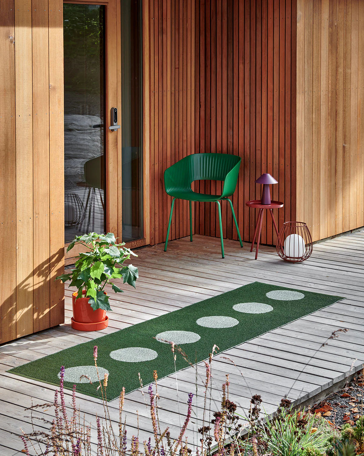 שטיח דו צדדי Vera Rug Pop Leaf/Misty Mint (Medium)