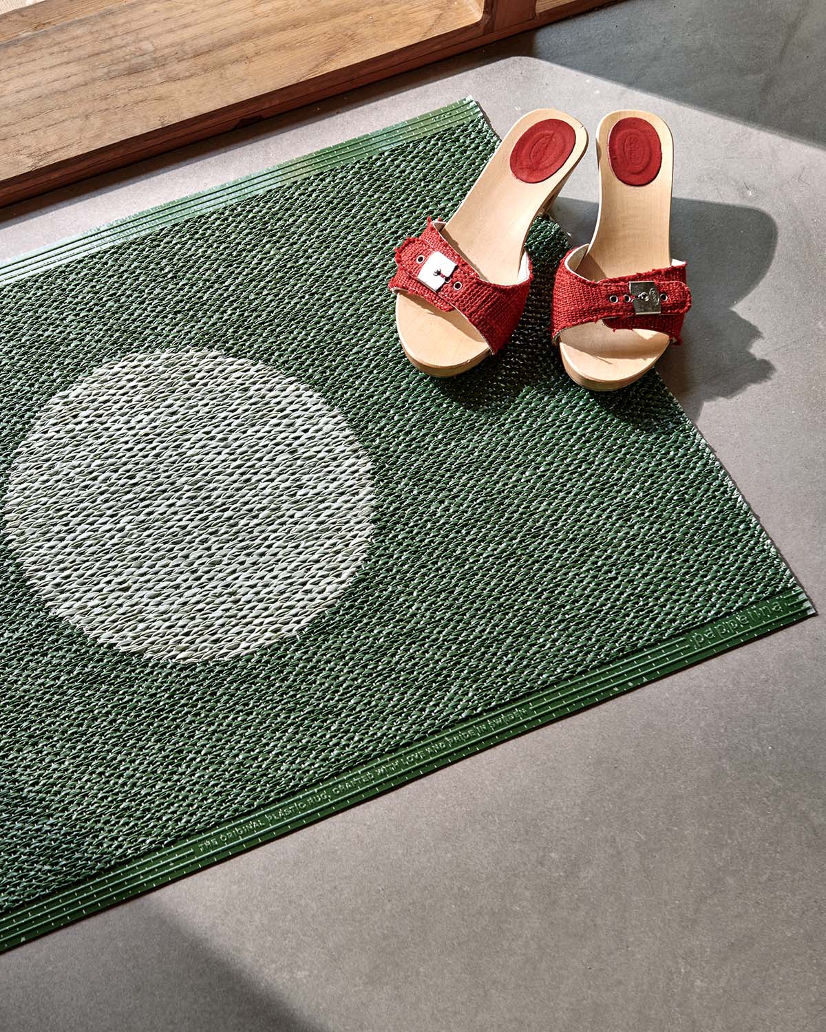 שטיח דו צדדי Vera Rug Pop Leaf/Misty Mint (Medium)