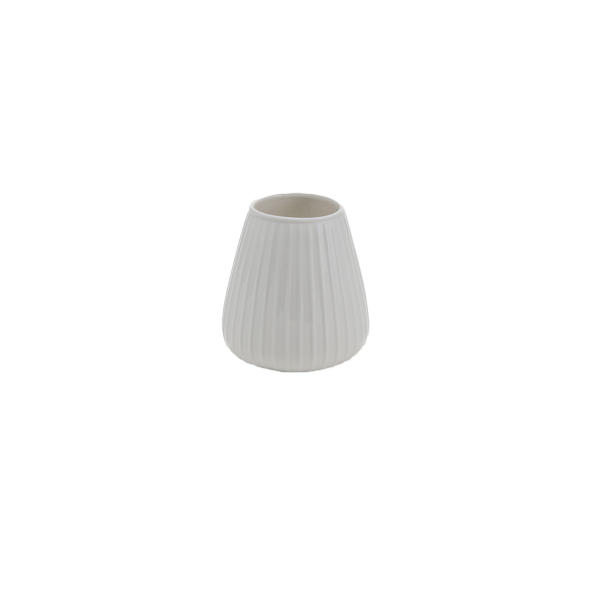 אגרטל Dim Stripe Cream (Small)