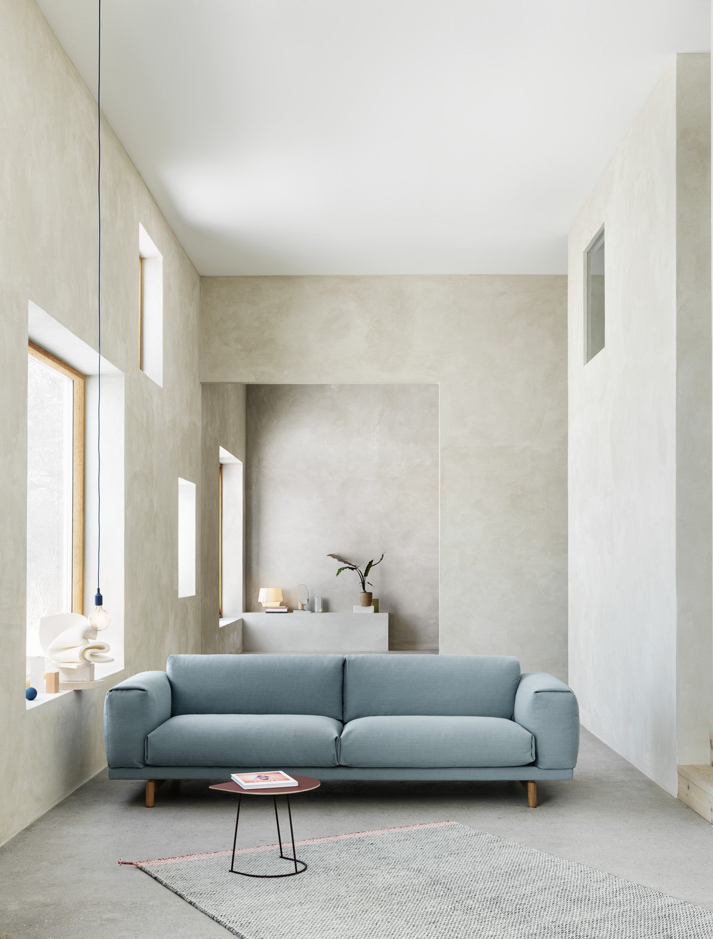 מנורה E27 Pendant Lamp Light Grey