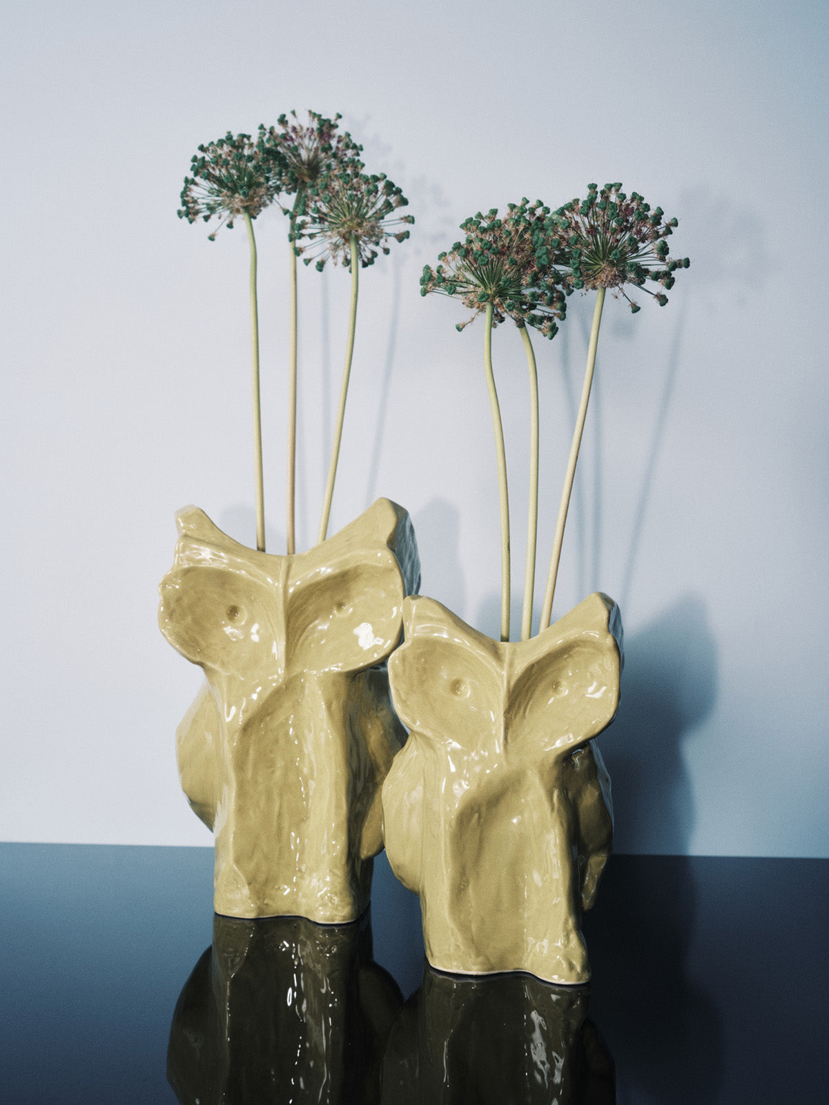 אגרטל ינשוף After Midnight Vase Yellow (Small)