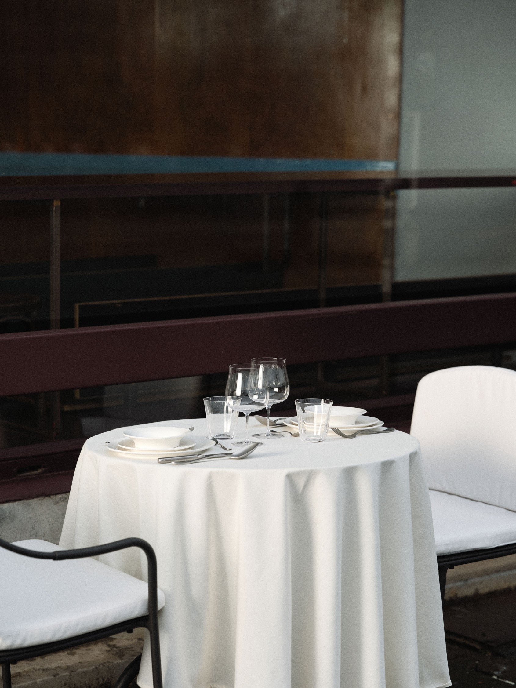 צלחת הגשה Ø30cm Serving Plate Silhouette White