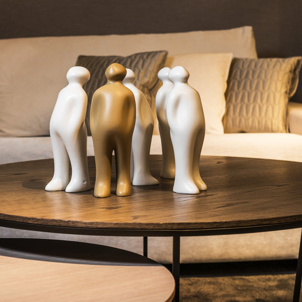 פסל The Visitor COR-03 Ochre Clear (Small)