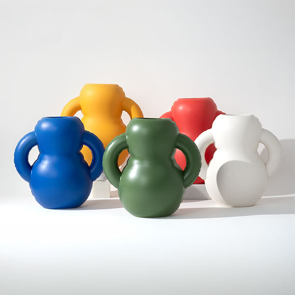 אגרטל Vase Oscar Matte White