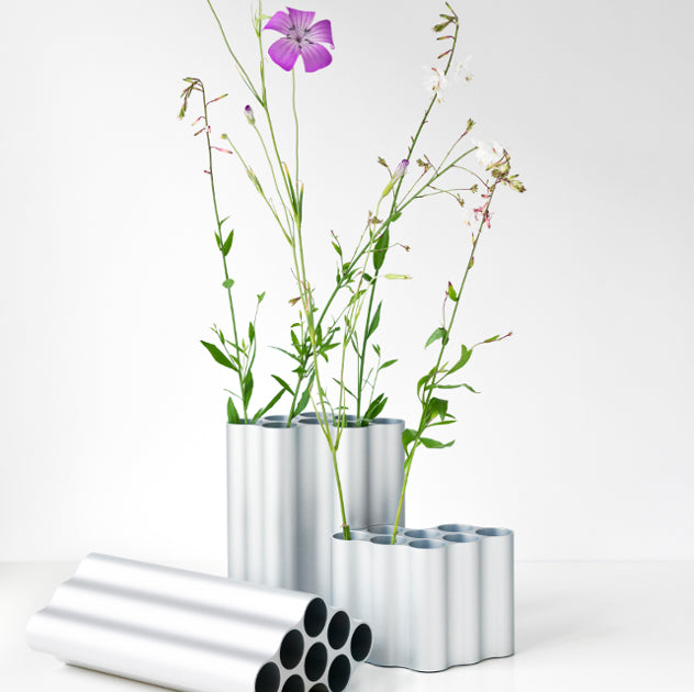 אגרטל Nuage Vase Light Silver (Medium)