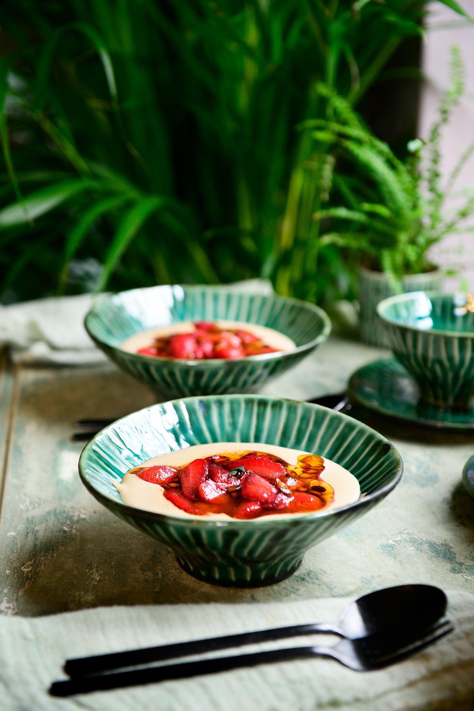 זוג צלחות הגשה Serving Plate S Verde Green