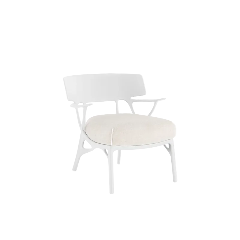 כורסא A.I. Lounge Panamino Basic Philippe Starck White Beige