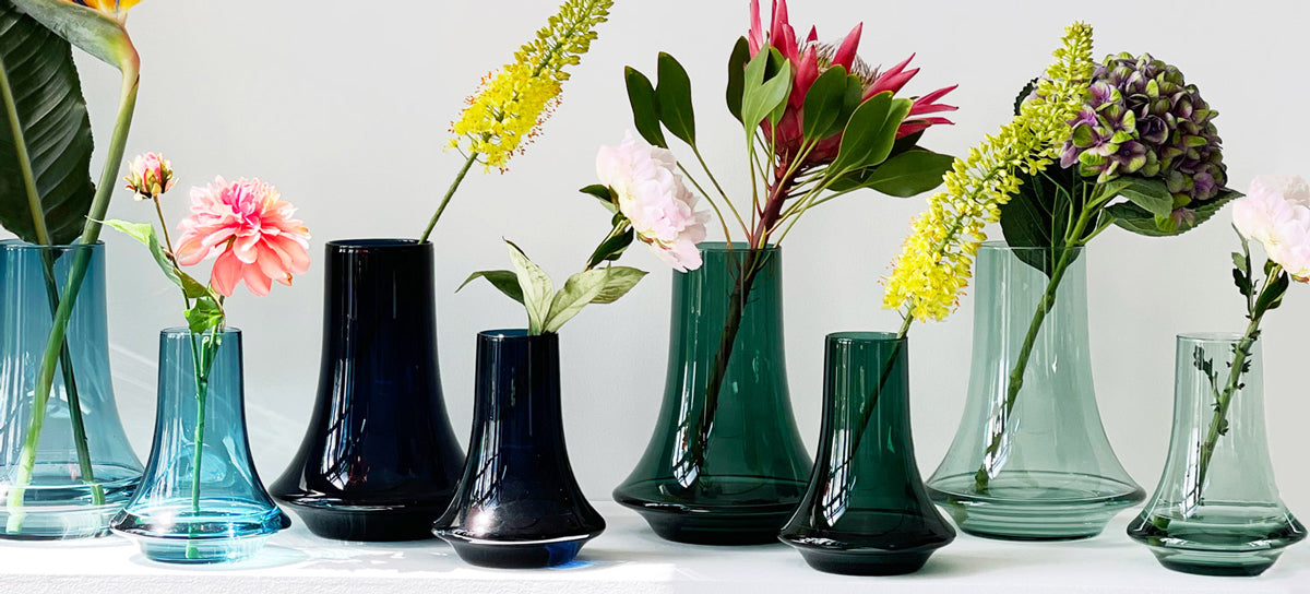 אגרטל Spinn Vase Green (Small)