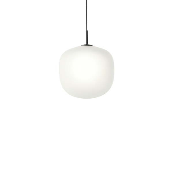 מנורה Rime Pendant Lamp / Ø 37 cm Black