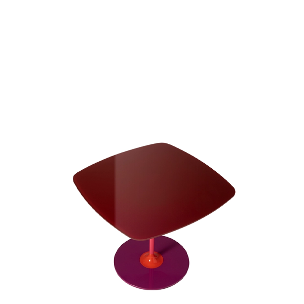 שולחן צד Thierry Side Table Burgundy S