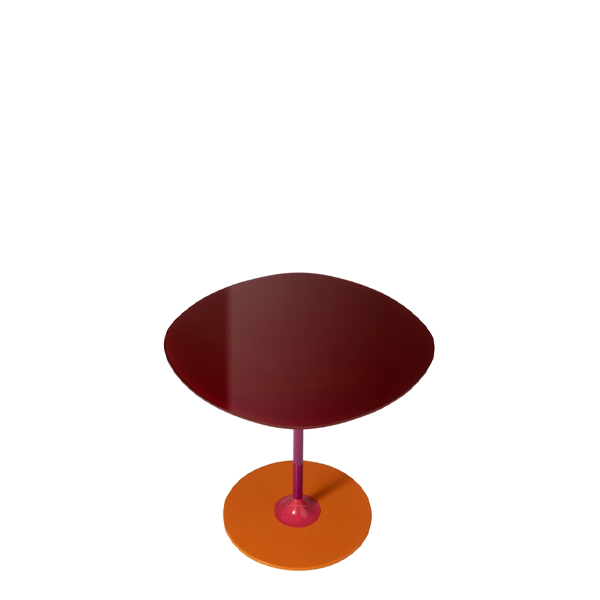 שולחן צד Thierry Side Table Burgundy M