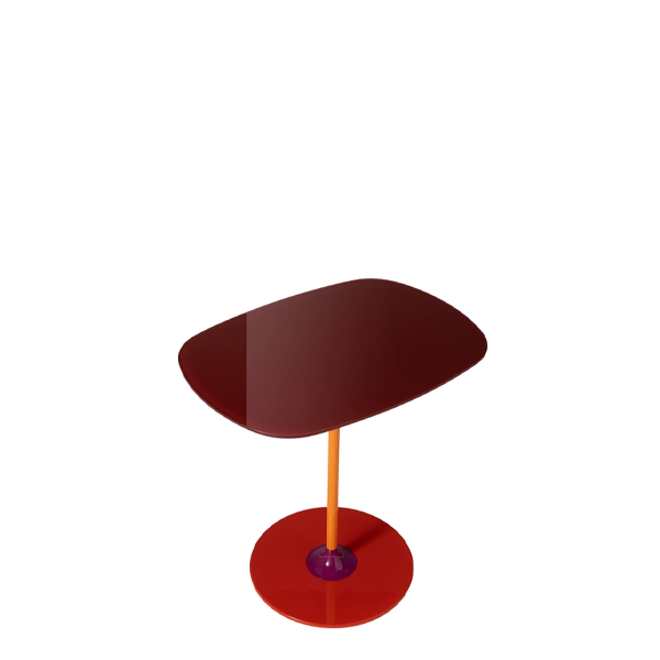שולחן צד Thierry Side Table Burgundy L