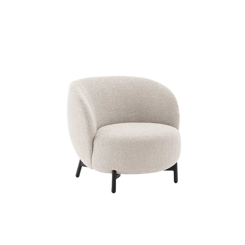 כורסא Lunam Armchair Curly Patricia Urquiola White
