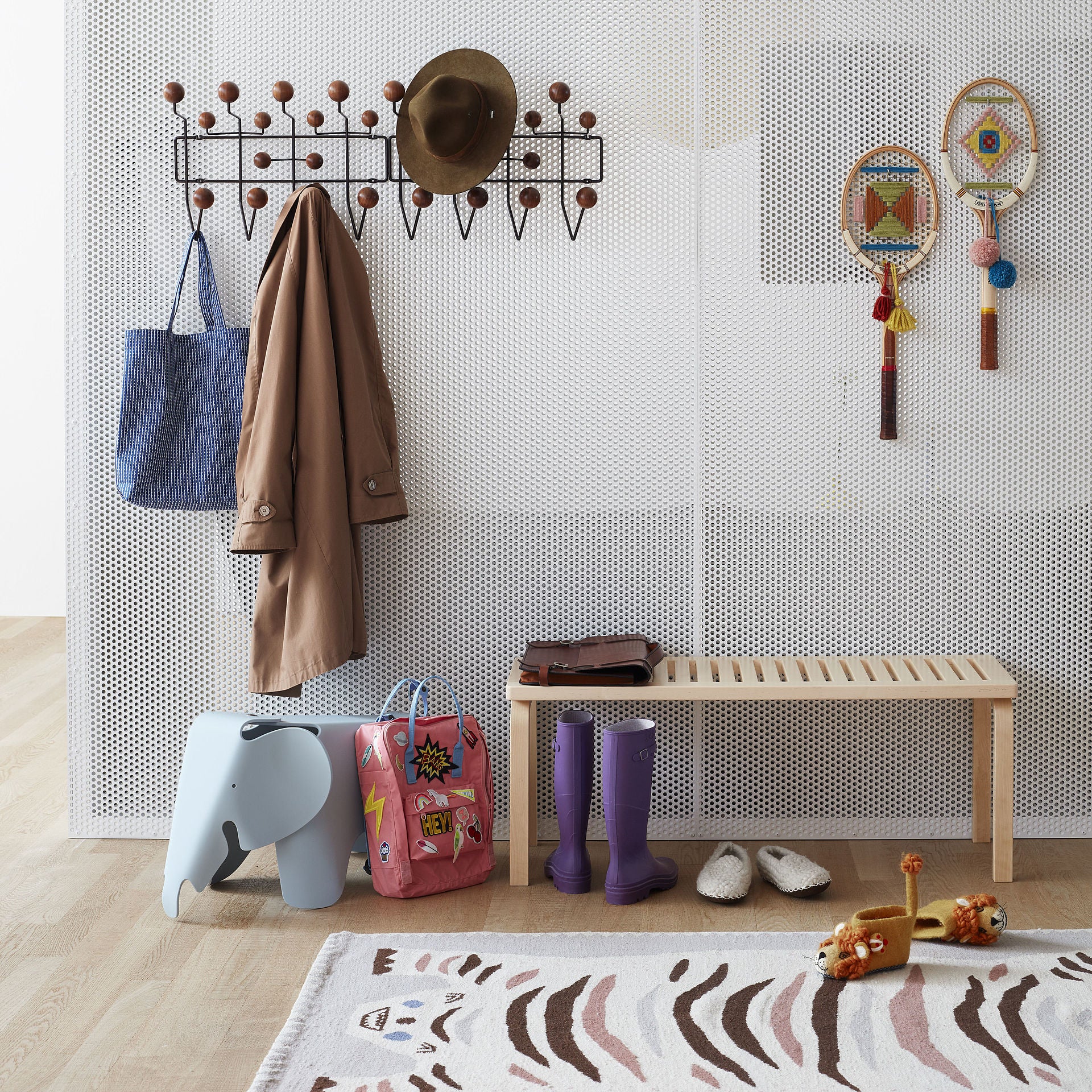 פיל Eames Elephant Ice Grey (small)