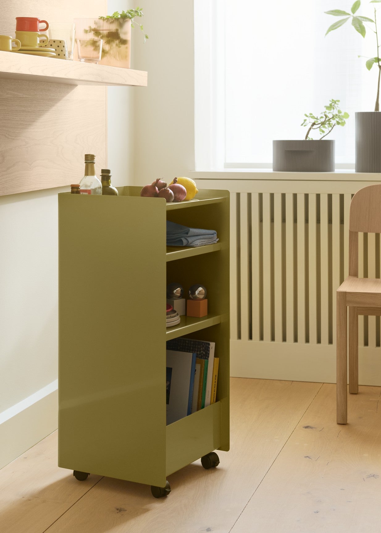 עציץ Ridge Planter Beige (large)