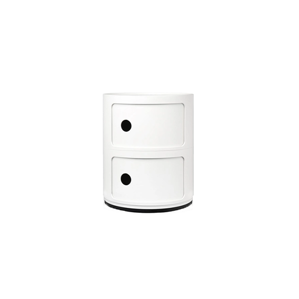 יחידת אחסון Componibili Classic 2 Modules Glossy white