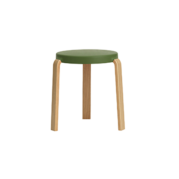 שרפרף Tap Oak base/Olive Green