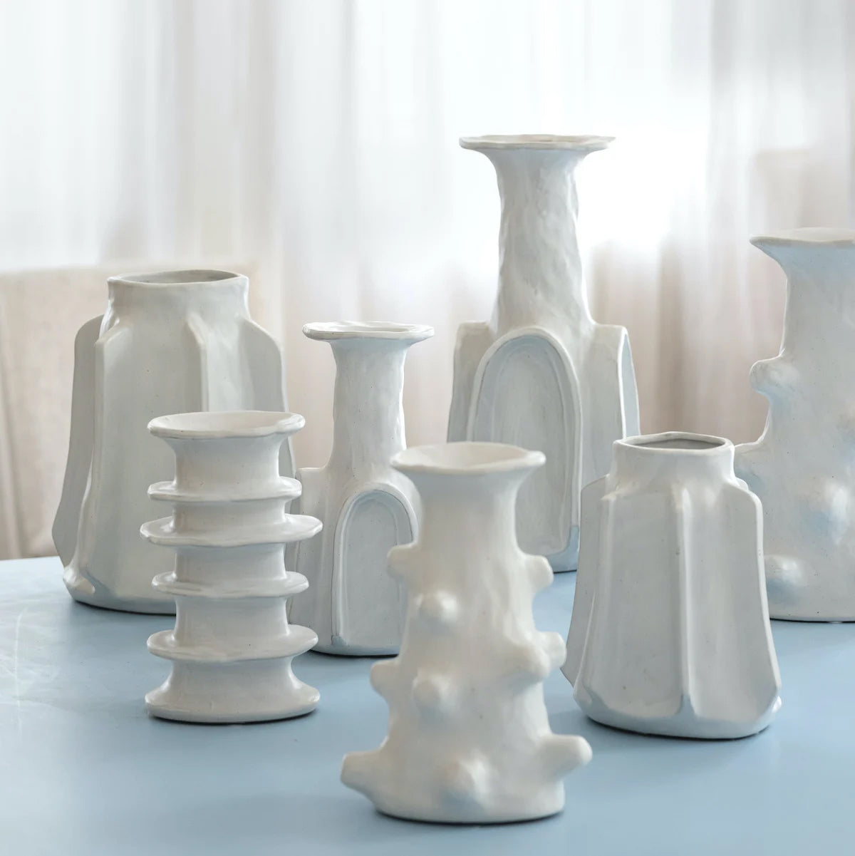 אגרטל Billy Vase 02 White (Small)