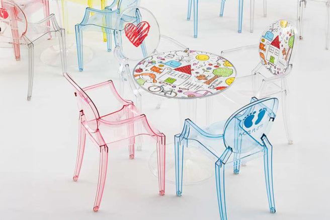 כיסא ילדים Lou Lou Ghost Special Edition Philippe Starck