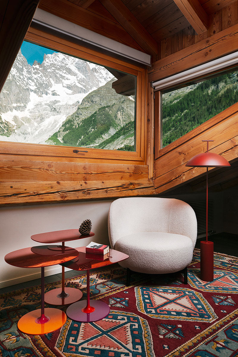 כורסא Lunam Armchair Curly Patricia Urquiola White