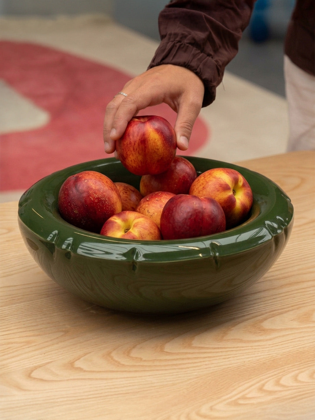 קערת הגשה Mick Bowl Gloss Moss
