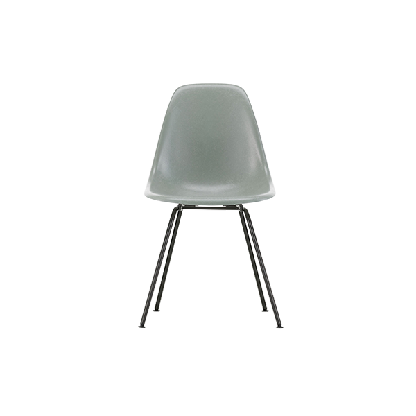 *כסא Eames Fiberglass DSX Sea Foam Green, Basic Dark