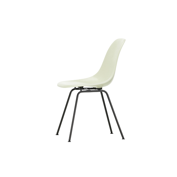 *כסא Eames Fiberglass DSX Parchment, Basic Dark