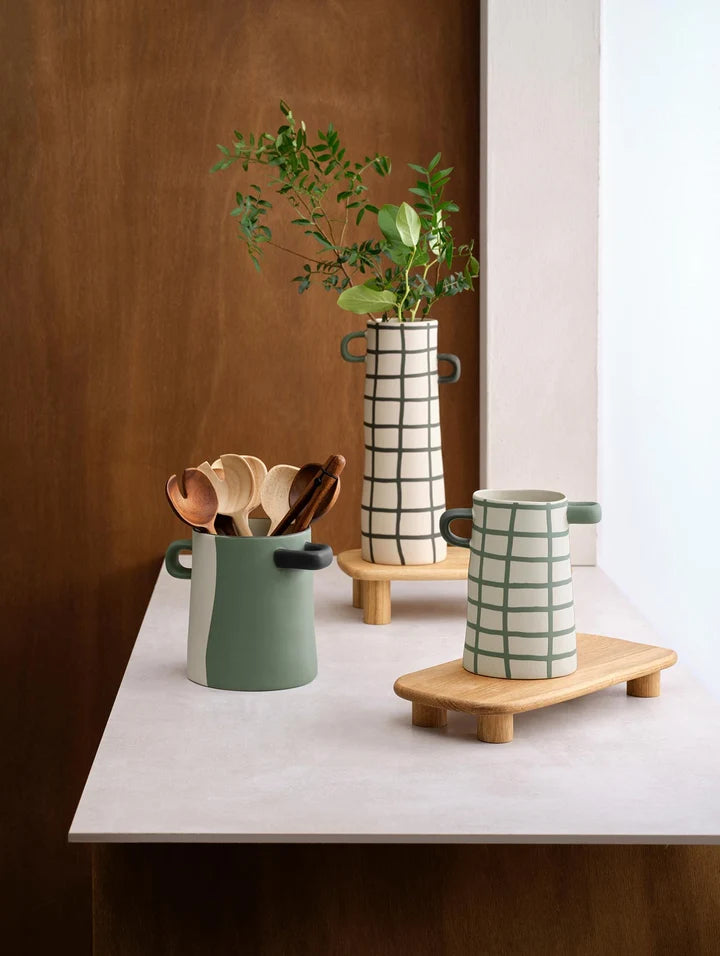 אגרטל Rayu Vase Chequered (Large)