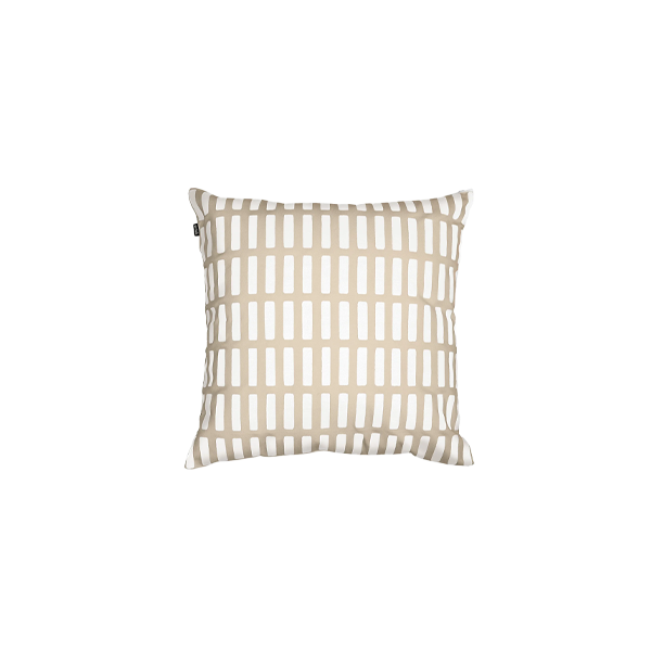 כיסוי כרית Siena Sand/ White