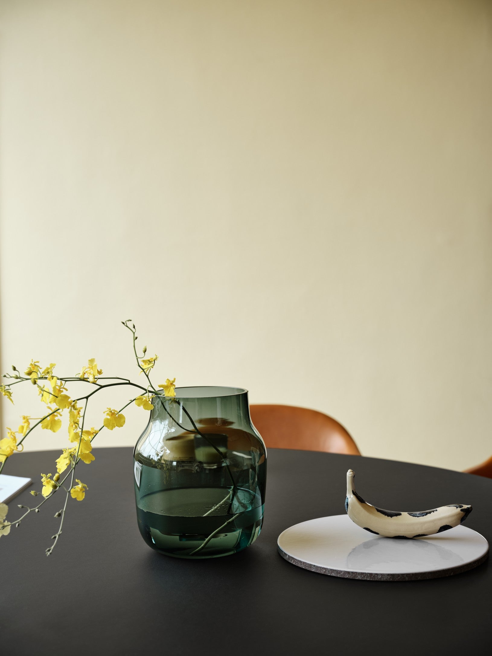 אגרטל Silent Vase / Ø 20 cm Dark Green (large)