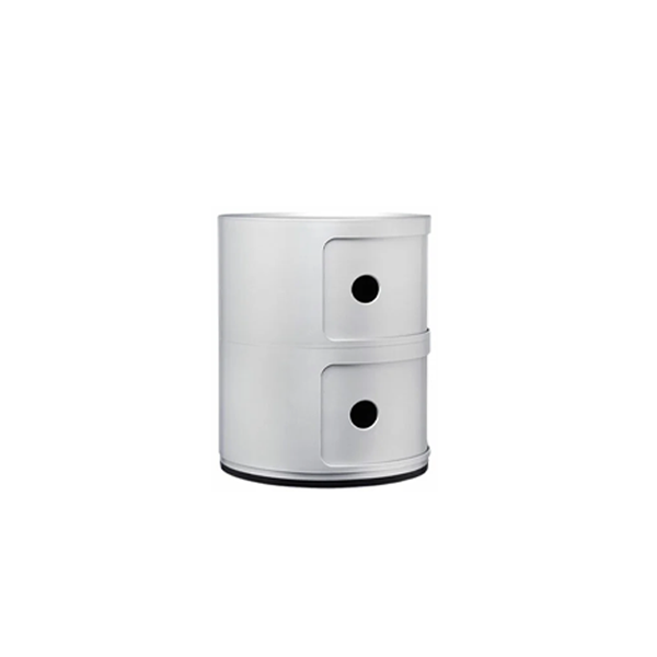 יחידת אחסון Componibili Classic 2 Modules Silver
