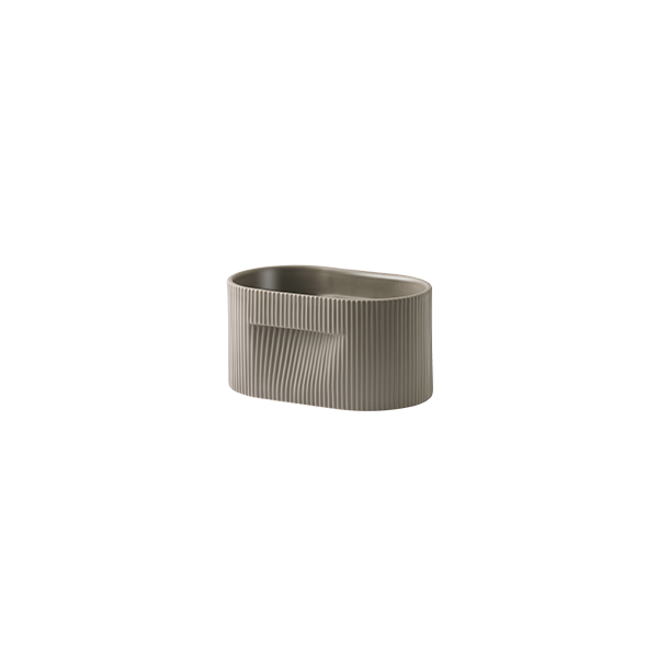 עציץ Ridge Planter Taupe (small)