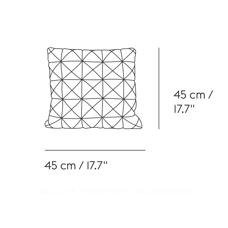 כרית Tile Cushion Black/White