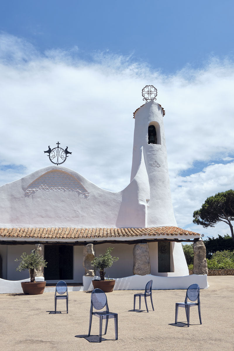 כיסא Victoria Ghost Philippe Starck Amber