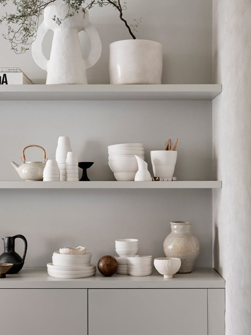 סט 2 ספלי תה Tea Cup Grey