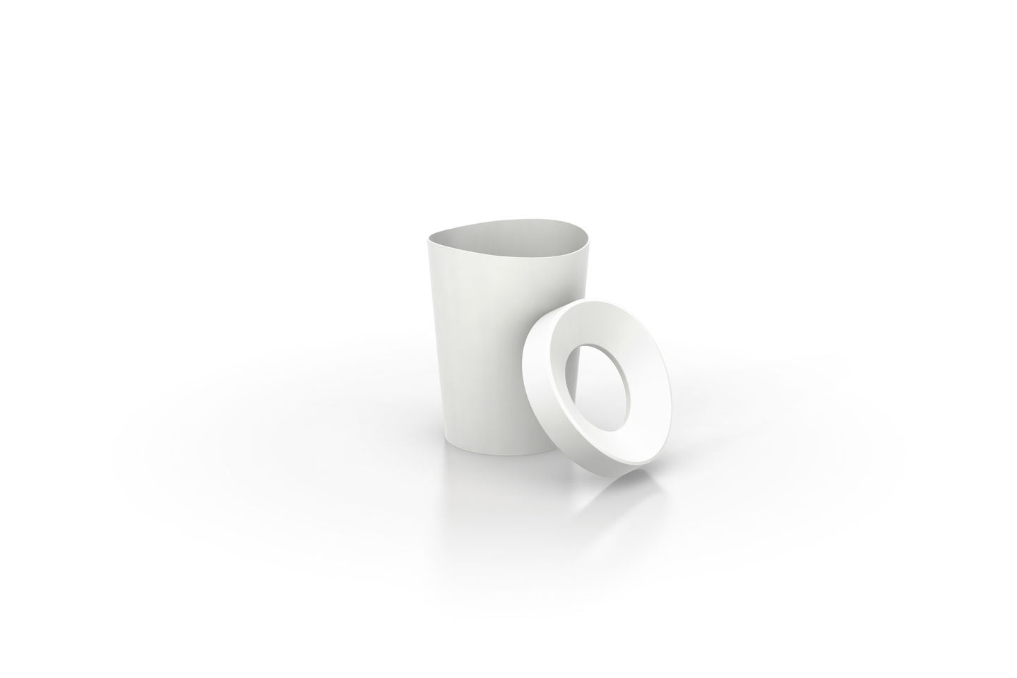 פח Happy Bin White (Small)