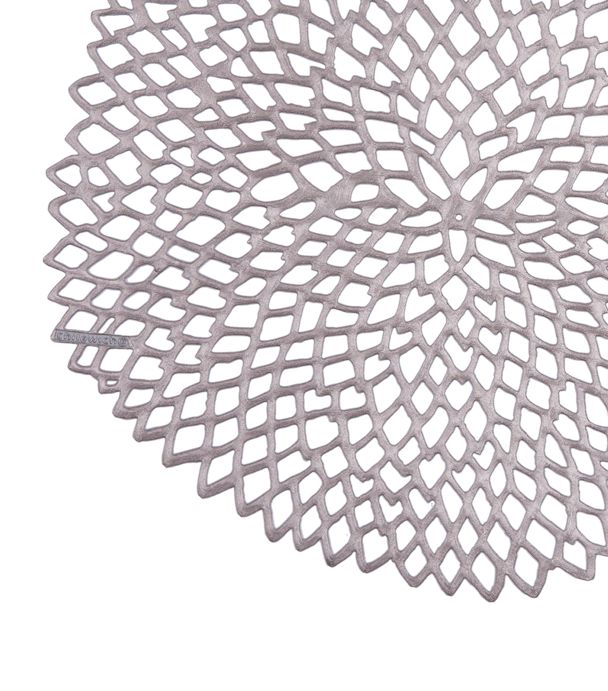 פלייסמט Dahlia Round Gunmetal