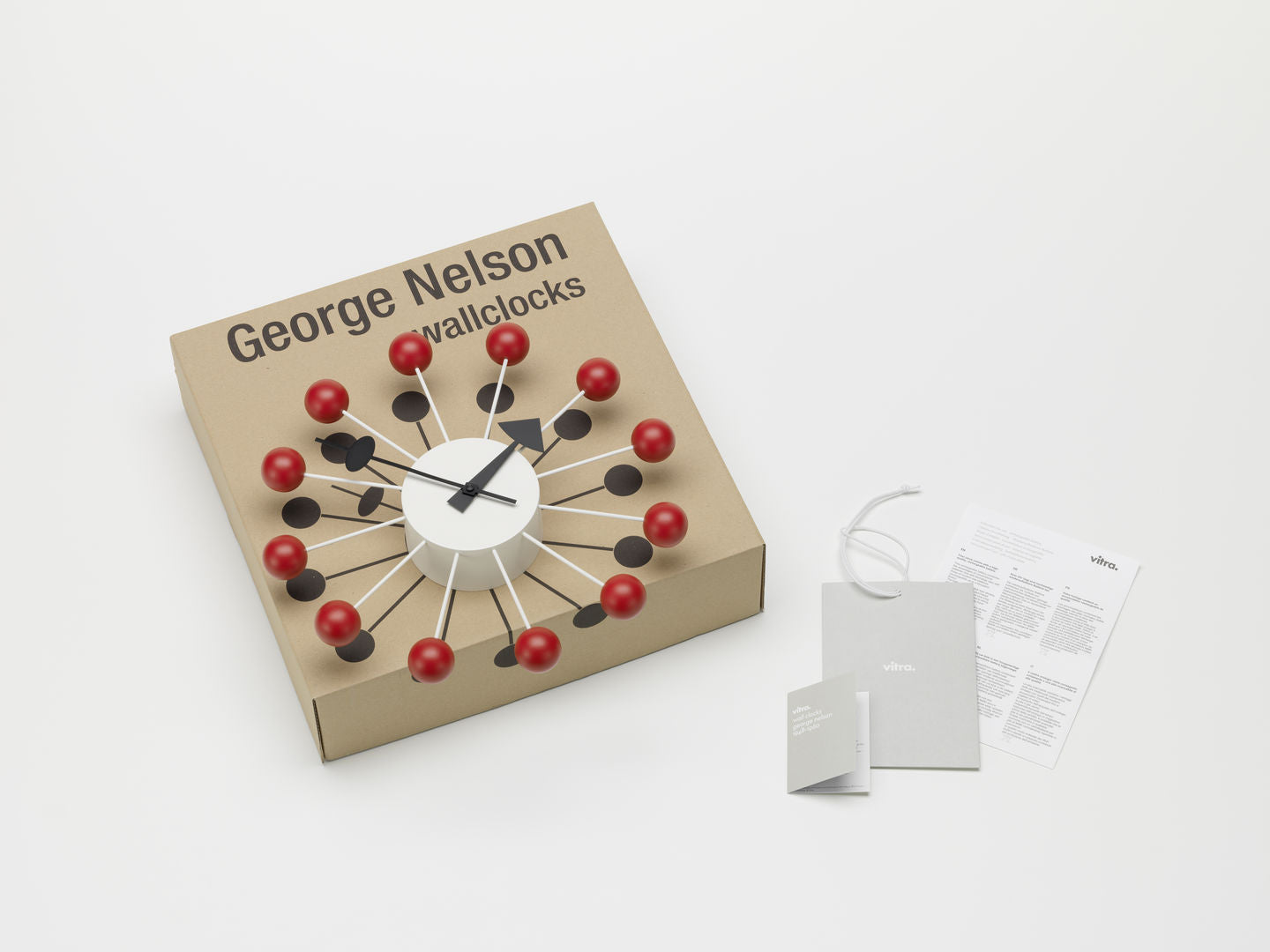 שעון Ball Clock Red